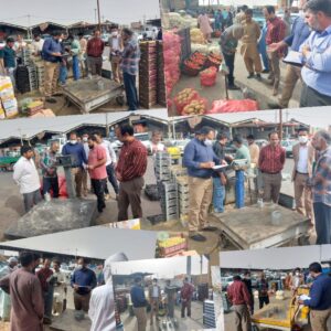 سنجش باسکول‌ها و ترازو‌های مورد استفاده در ۳۵ غرفه میدان میوه و تره بار زابل