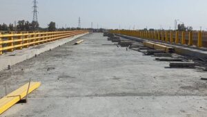 پیشرفت ۶۰ درصدی پل در دست ساخت شیله در شمال سیستان و بلوچستان