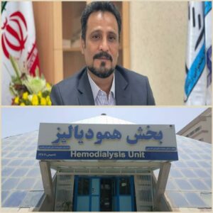 به صورت میانگین ماهیانه ۱۸۰۰ جلسه دیالیز در بیمارستان علی بن ابی طالب (ع) زاهدان صورت می گیرد