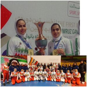 دستیابی بانوان کبدی کار سیستان و بلوچستان به کاپ قهرمانی نخستین دوره بازیهای بین‌المللی نوروز