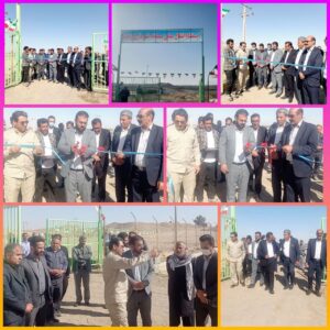 افتتاح پروژه,ایستگاه میانی حمل پسماند_ شهرداری زهک