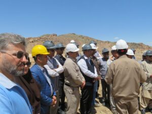 مانور روز ایمنی و بهداشت کار در مجتمع معدنی مس چهل کوره زاهدان برگزار شد