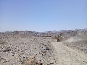 اتمام پروژه مرمت و تسطیح راه‌های عشایری مناطق کرکزی و انجیردان میرجاوه همزمان با هفته دولت